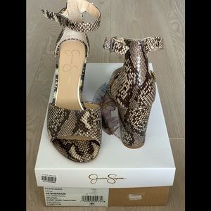 BNIB Jessica Simpson Snakeskin Shoes
